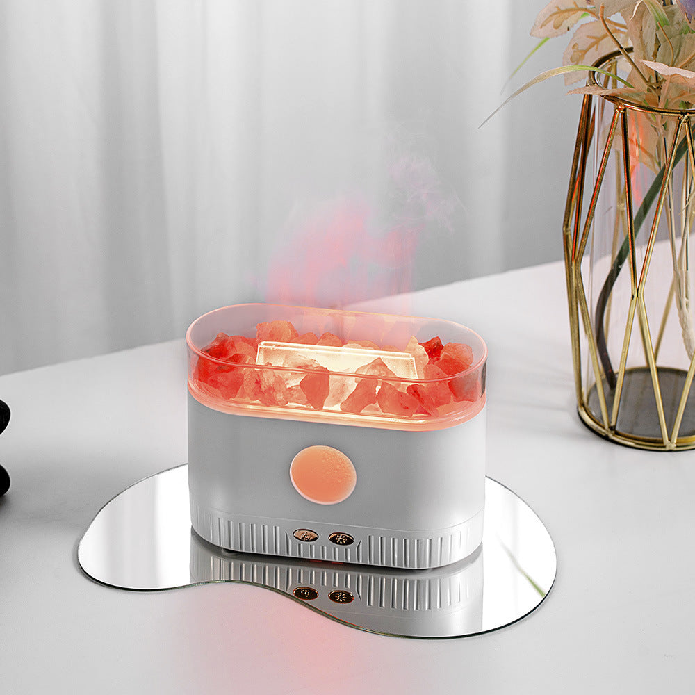 Flame Effect Aroma Humidifier & Desktop Lamp