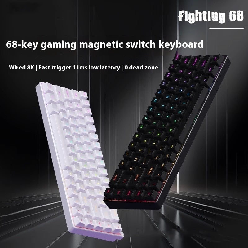 Lumora Mag68 – Hot-Swap Mechanical Gaming Keyboard