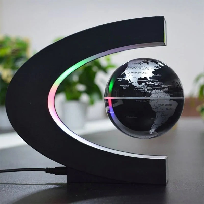 OrbitGlow Floating Globe