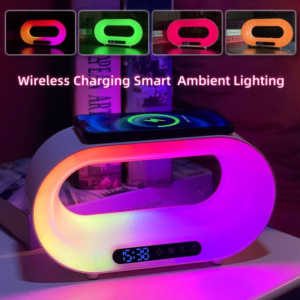 Smart 3-in-1 RGB Night Light & Wireless Charger