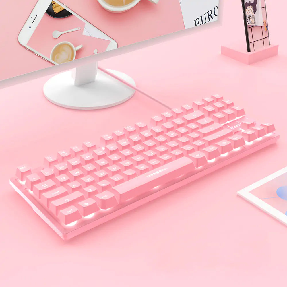 Pink Serenity Keyboard Combo