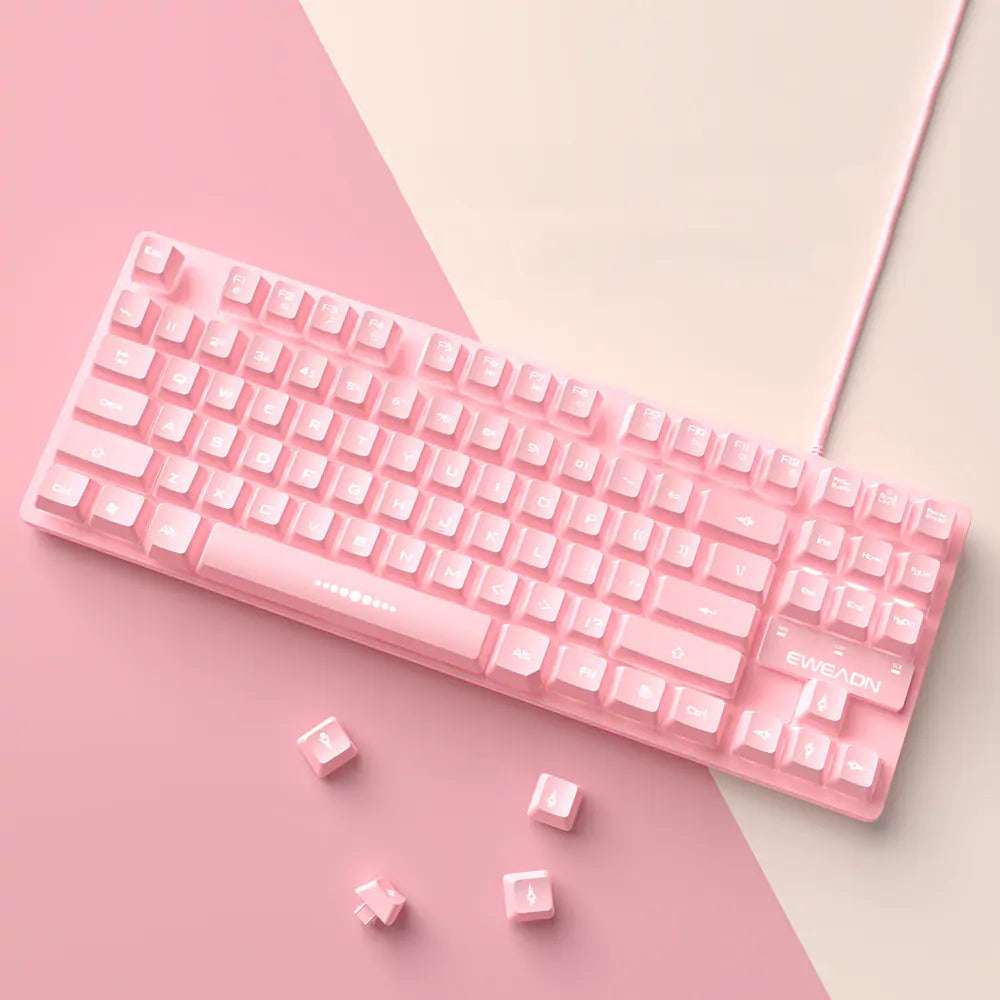 Pink Serenity Keyboard Combo