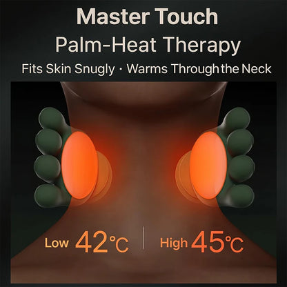Masajeador de Manos con Calor para Cuello y Hombros