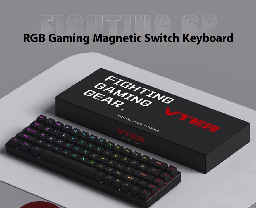 Lumora Mag68 – Hot-Swap Mechanical Gaming Keyboard