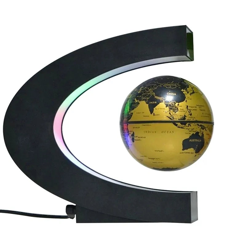 OrbitGlow Floating Globe