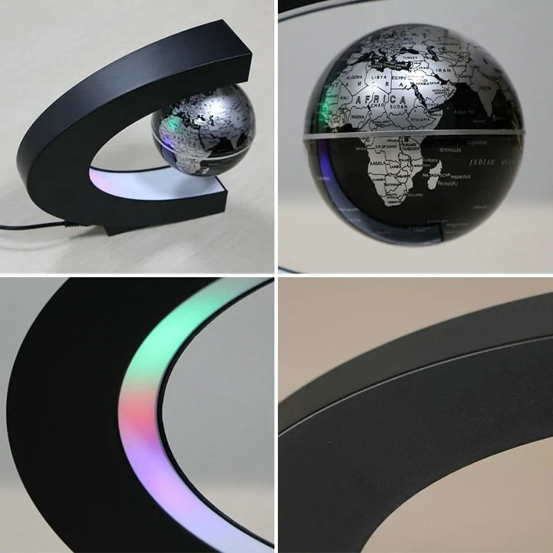 OrbitGlow Floating Globe